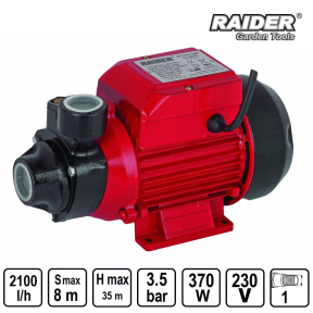 Помпа водна RAIDER 370W 1" max 35L/min RD-PK60