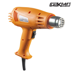 Пистолет за горещ въздух  Baukraft 2000W 2степ. BK-HG19