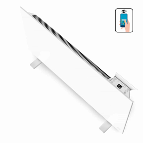 Wi-Fi Печка конвекторна 2000W Diplomat K35, алуминиев нагревател, панелен