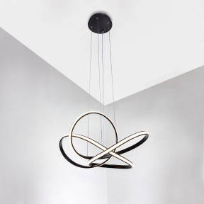 LED пендел, 45W, IP20, черен