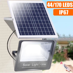 25W LED Прожектор за външен монтаж + Соларен панел