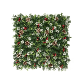 Пано изкуствена зелена декорация, 50х50 см