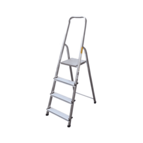 Алуминиева домакинска стълба 3+1, 1.25 м