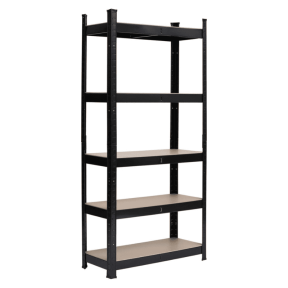 Метален стелаж, 5 MDF рафта x 175 кг, 180х90х40 см
