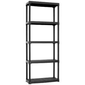 Стелаж PVC, 5 рафта х 30 кг, 90х40х176 см