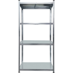 Метален поцинкован стелаж, 4 рафта, 180x90x40 см