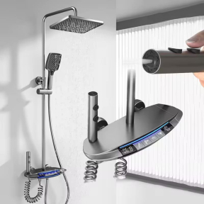 Многофункционален душ комплект с термостат и електронен дисплей