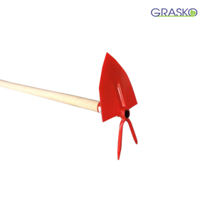 Градинска мотика с два рога 220x110 мм и дръжка 1200 мм GRASKO