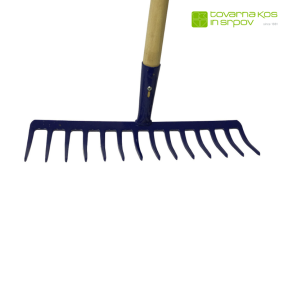 Градинско гребло с 14 зъба и дръжка 1500 мм STRUC