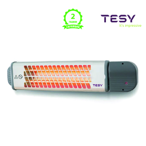 Кварцова печка за баня TESY, 600 W / 1200 W, за стена (QH04 120)