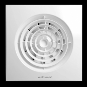 Аксиален вентилатор с клапа Vent Europe Gentle 5 BD L ф125 /10W,180м3/