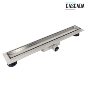 Линеен неръждаем подов сифон Cascada DUO 800 мм ф40/50