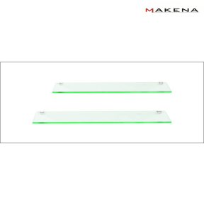 Полица за баня 12 х 60 см Makena Мики 2