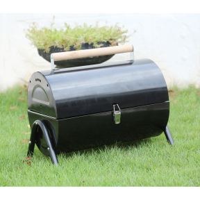 Барбекю на дървени въглища, черно - 41x28x36 см. Барбекю на дървени въглища, черно - 41x28x36 см.