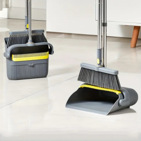 Комплект лопатка с четка за почистване - сив Комплект лопатка с четка за почистване - сив