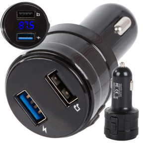 FM трансмитер с 2 USB порта