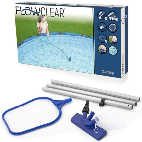 Комплект за почистване на басейн BESTWAY Flowclear Комплект за почистване на басейн BESTWAY Flowclear