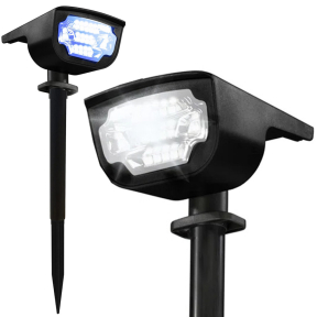 LED соларна лампа с множество цветове