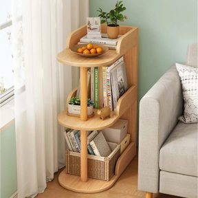 Масивна етажерка с 3 рафта