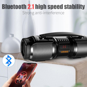 Мощна преносима Караоке колона с Bluetooth блутут и микрофон