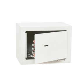 Механичен сейф 17K, 17х23х17 см, светло сив