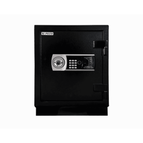 Сейф с цифрово заключване и пръстов отпечатък, 52х38х36 см