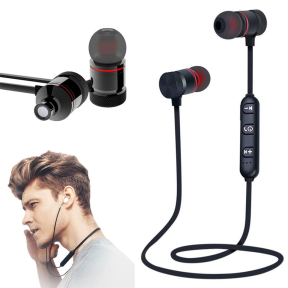 Спортни Bluetooth слушалки с магнит