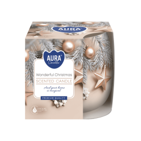 Свещ в чаша, ø7.9x7.2 см - Невероятна Коледа