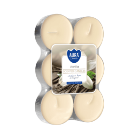  Чаени свещи 6 бр., ø5.7x2.2 см - ванилия