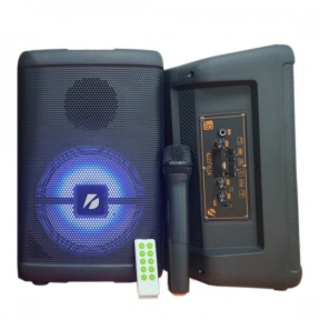 Тонколона KTS-1279 500w 8 инча с безжичен микрофон