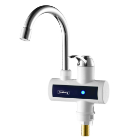 Нагревател за вода Rosberg R57100AW, 3600W, с дисплей, до 60°C, за плот, бял