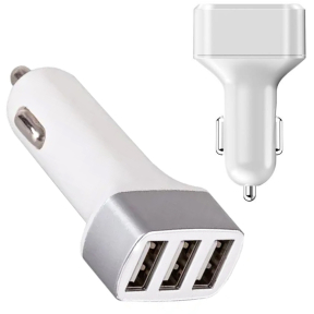 Зарядно устройство за автомобил с 3 USB порта
